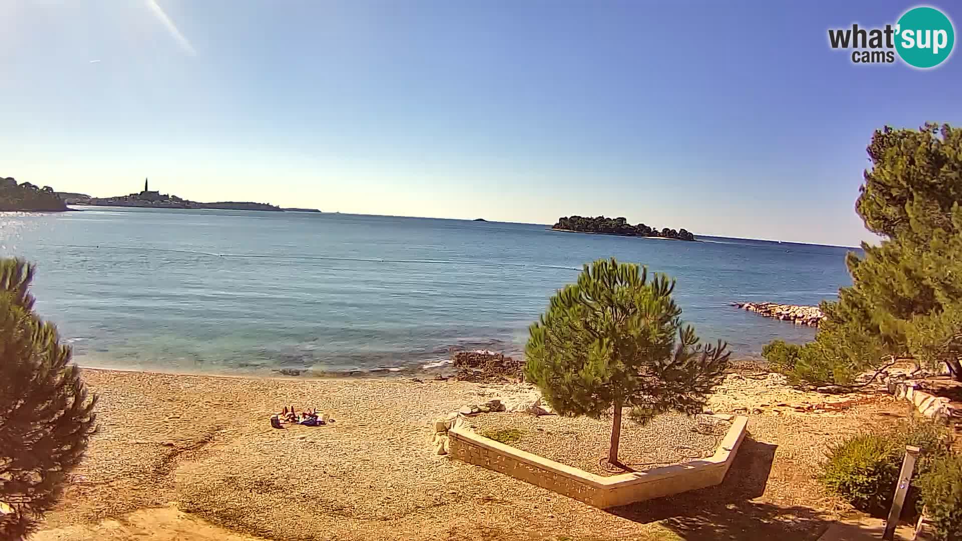 Livecam Borik plage Rovinj – Istrie