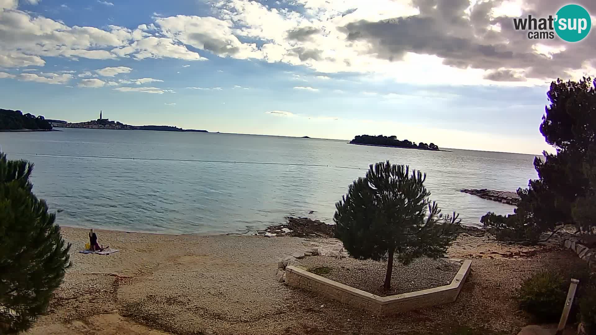 Livecam Borik plage Rovinj – Istrie