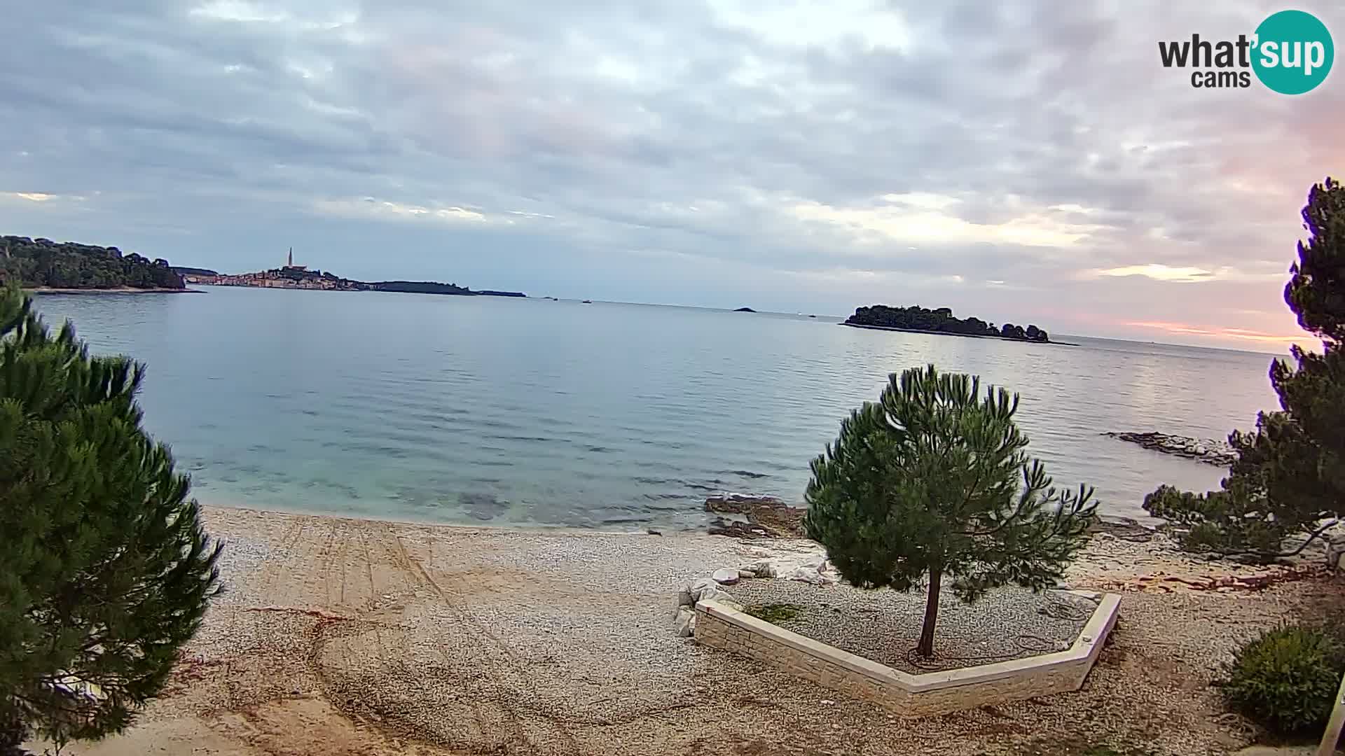 Camera en vivo Borik playa Rovinj – Istria
