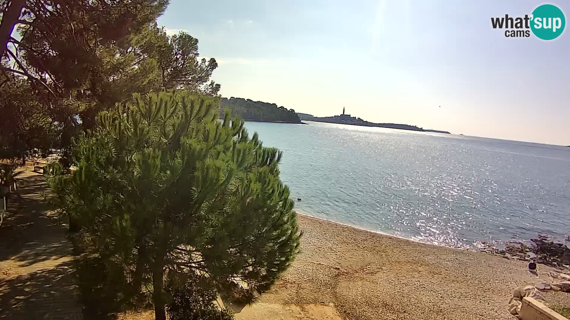 Web kamera Borik plaža Rovinj – Istra