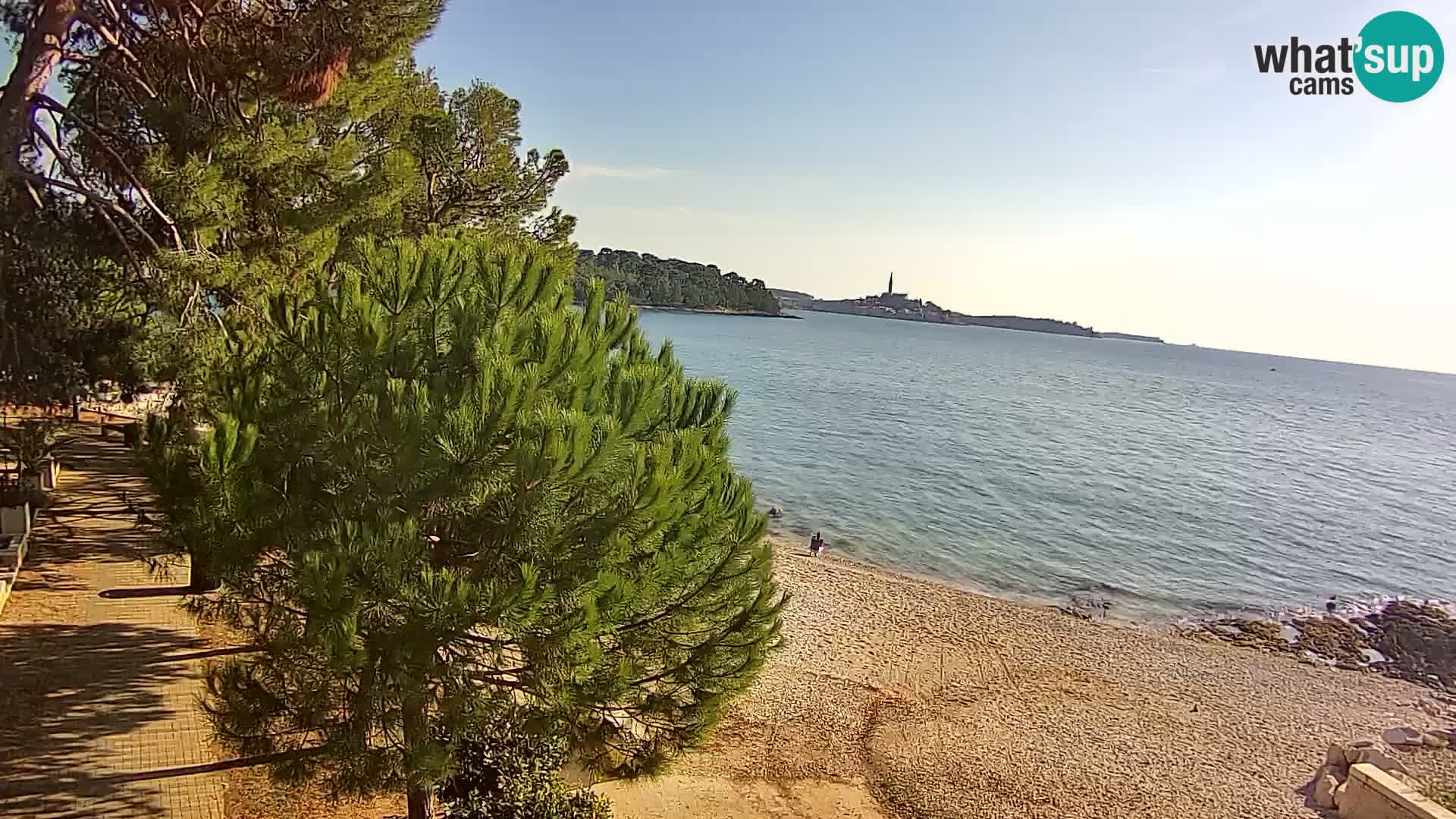 Web kamera Borik plaža Rovinj – Istra