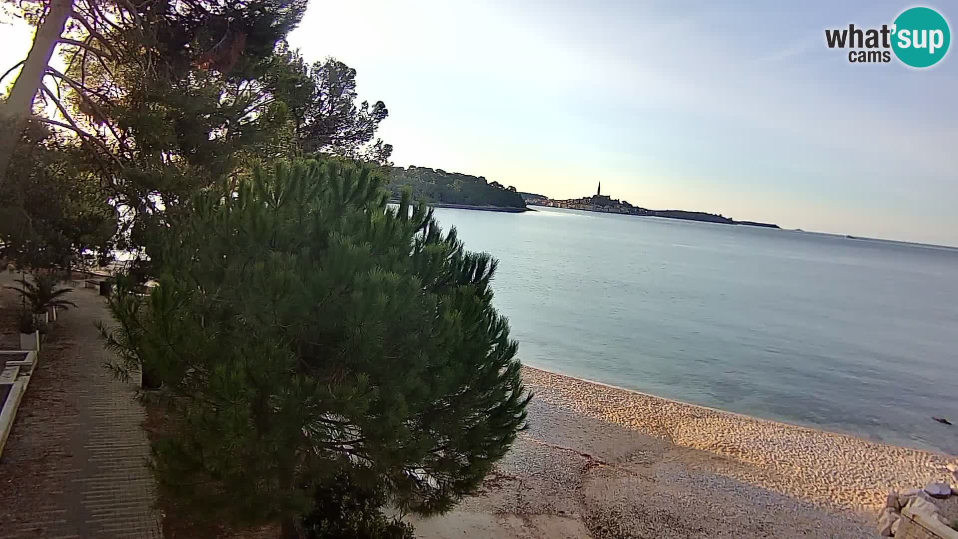 Spletna kamera plaža Borik Rovinj