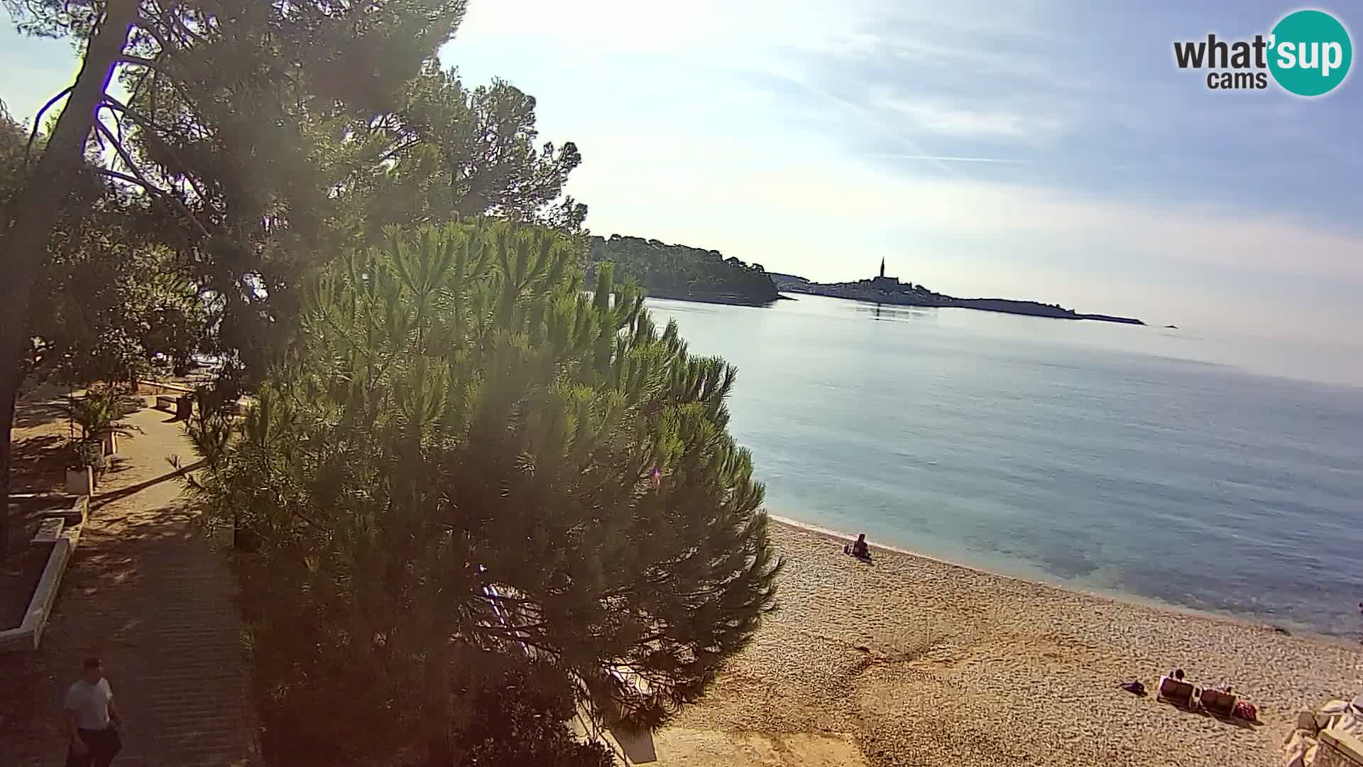 Spletna kamera plaža Borik Rovinj