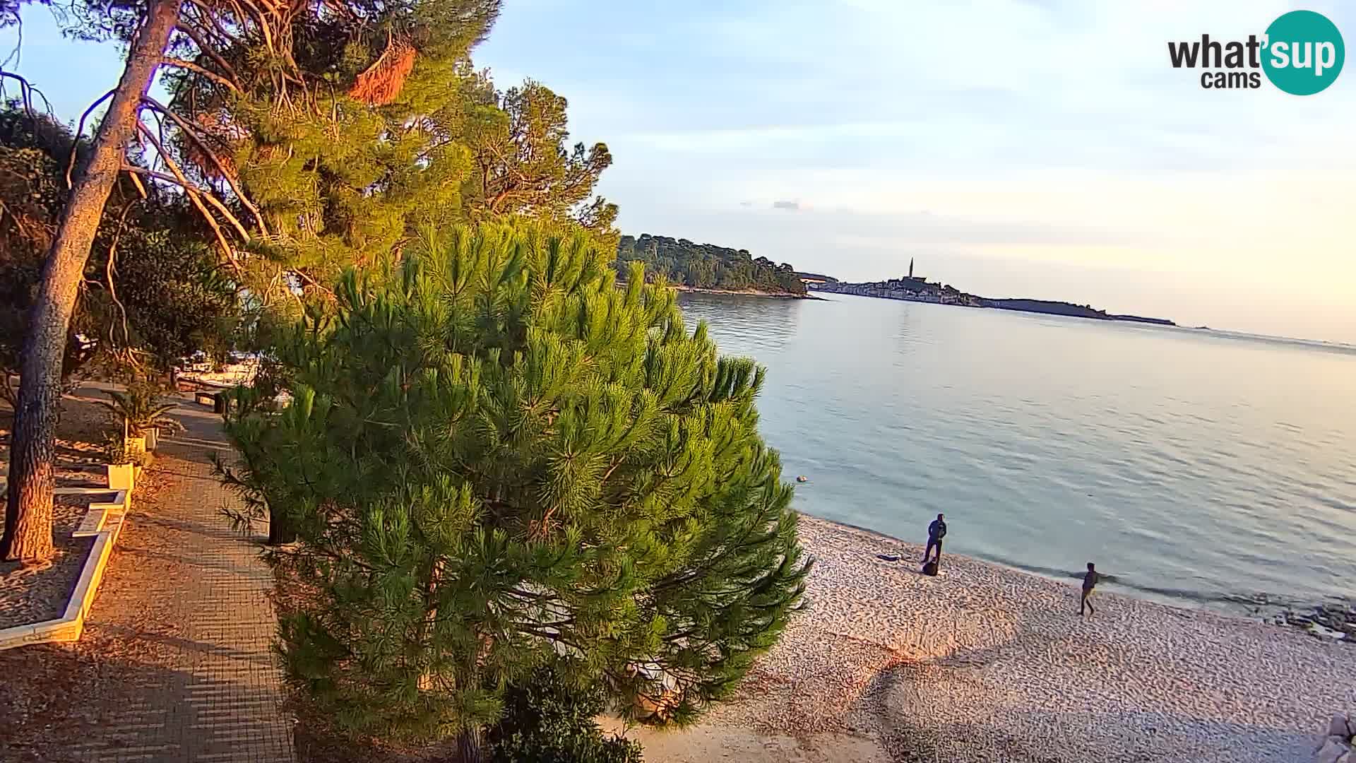 Livecam Borik plage Rovinj – Istrie