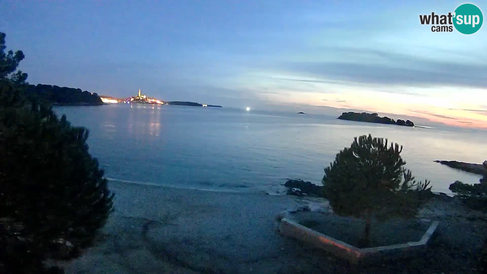 Camera en vivo Borik playa Rovinj – Istria