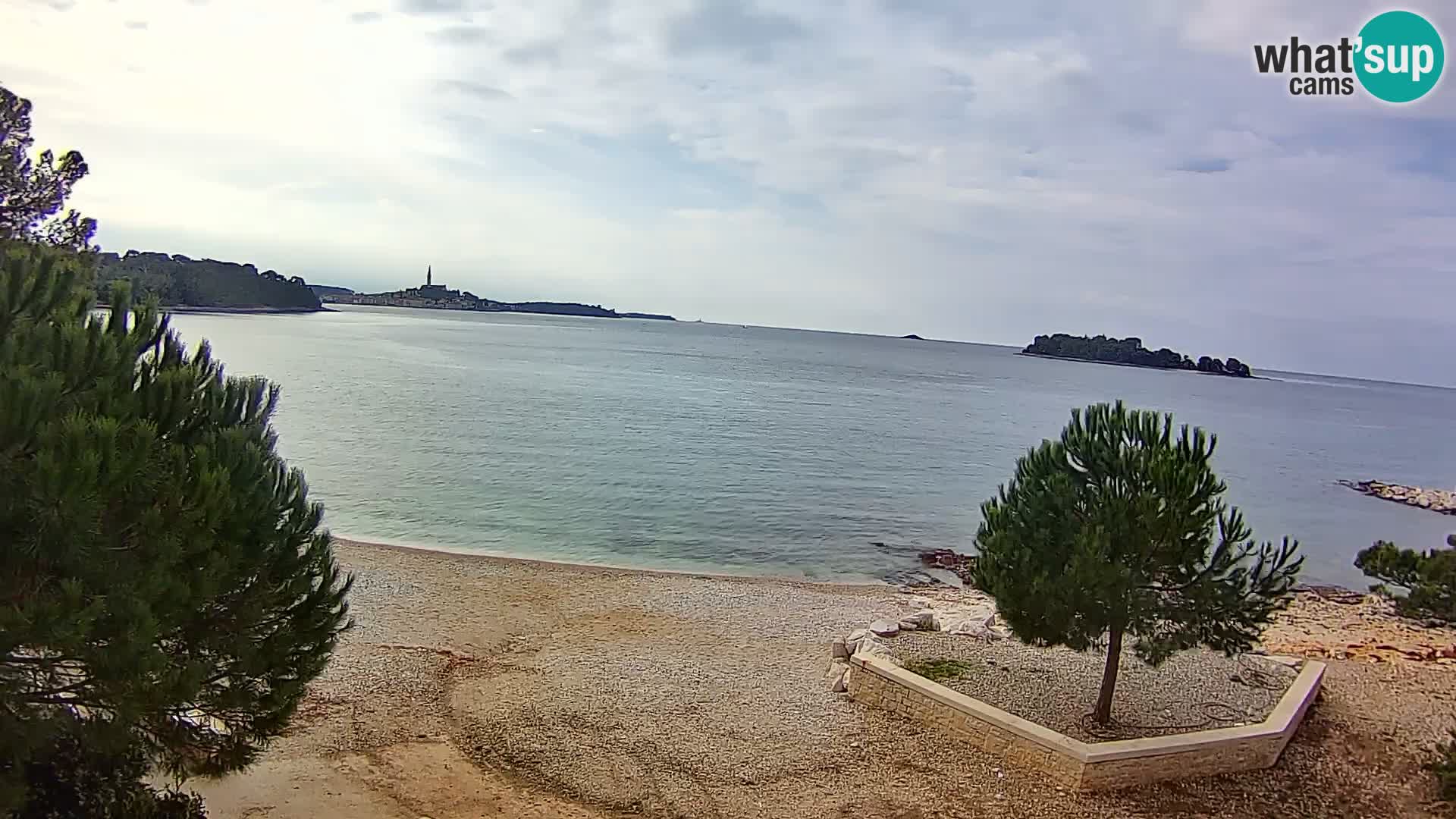Livecam Borik plage Rovinj – Istrie