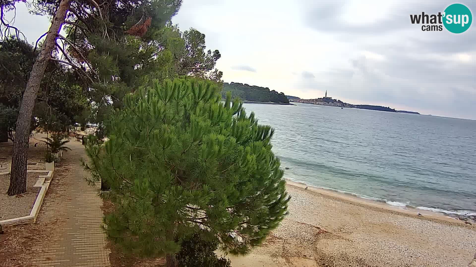 Livecam Borik plage Rovinj – Istrie