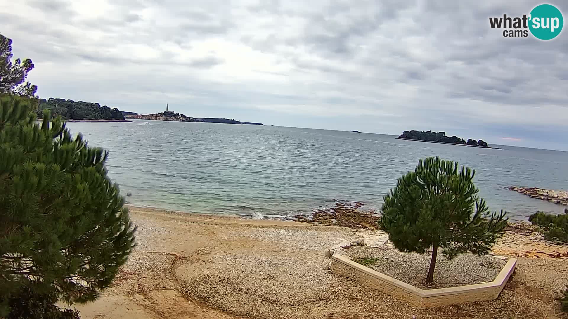 Camera en vivo Borik playa Rovinj – Istria