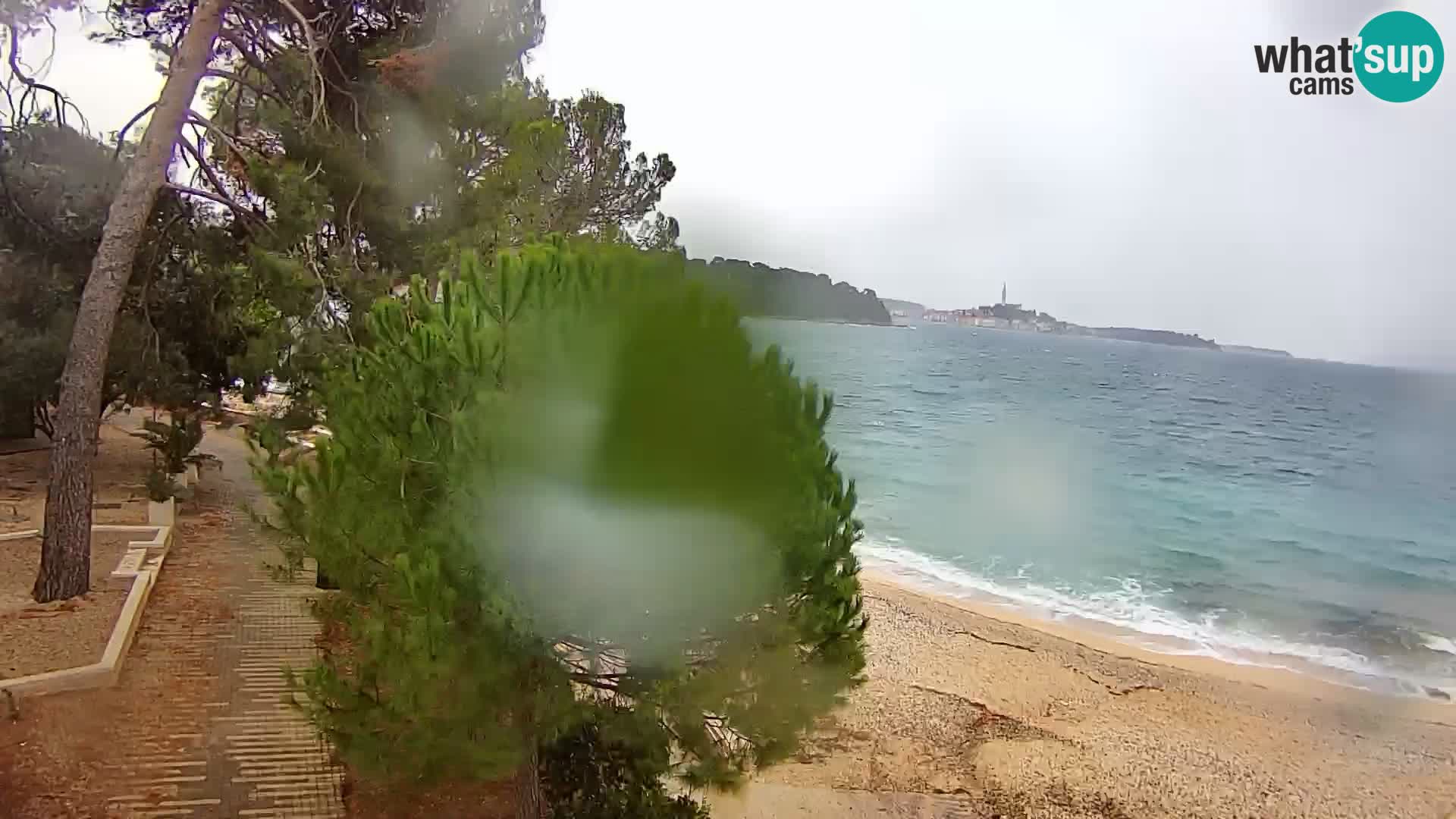 Livecam Borik plage Rovinj – Istrie