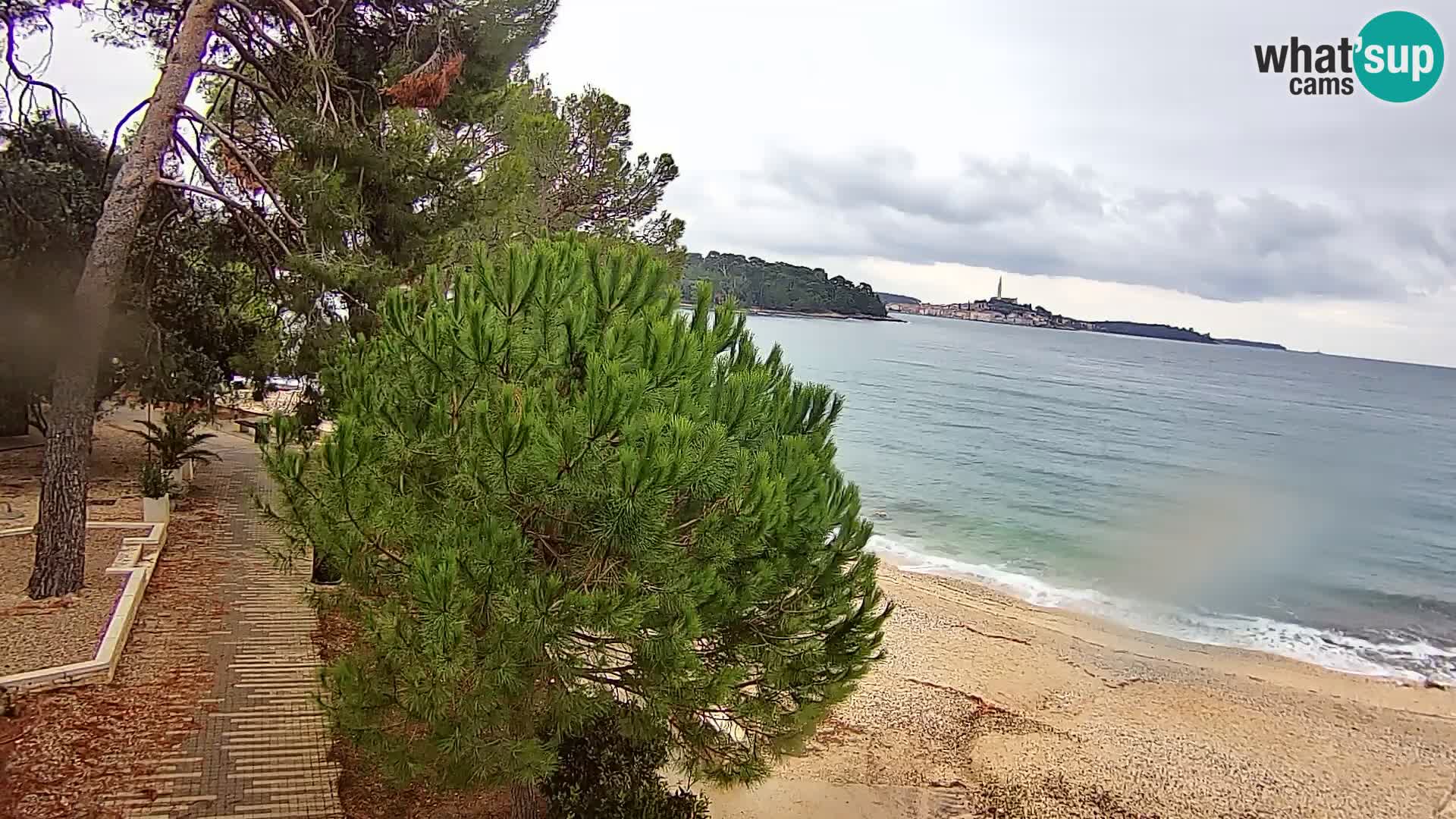 Livecam Borik plage Rovinj – Istrie