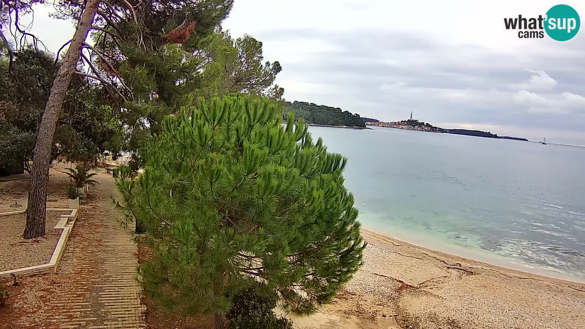 Camera en vivo Borik playa Rovinj – Istria