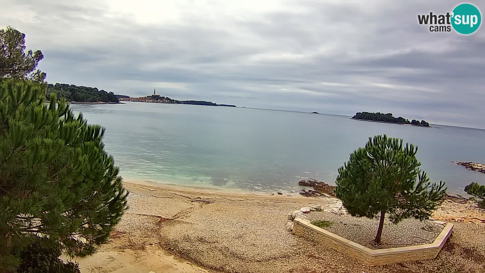 Camera en vivo Borik playa Rovinj – Istria