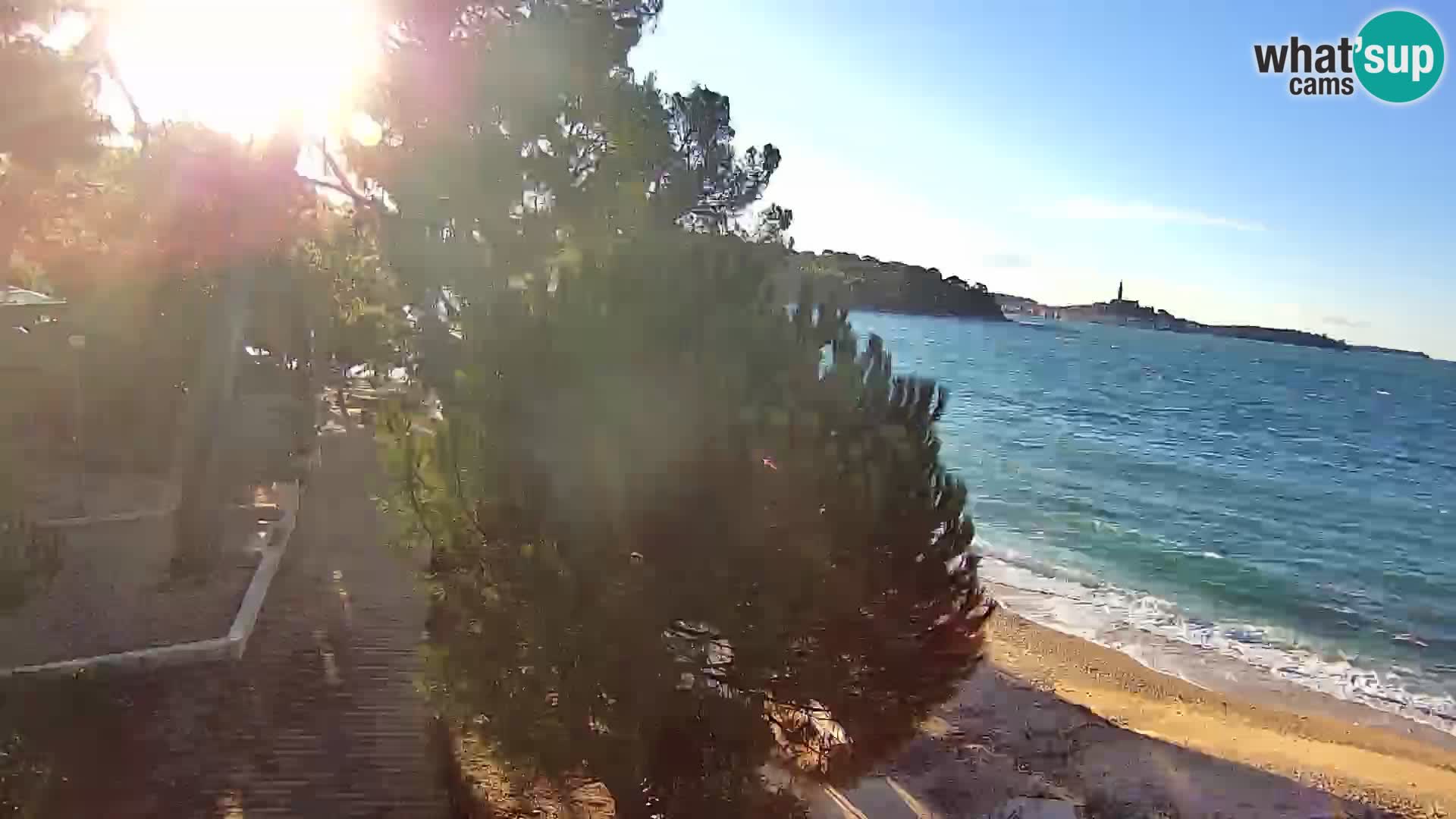 Livecam Borik plage Rovinj – Istrie