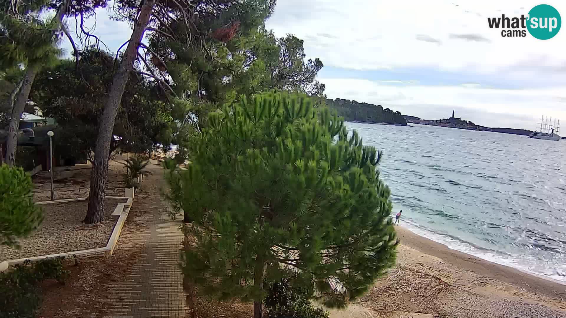 Livecam Borik plage Rovinj – Istrie