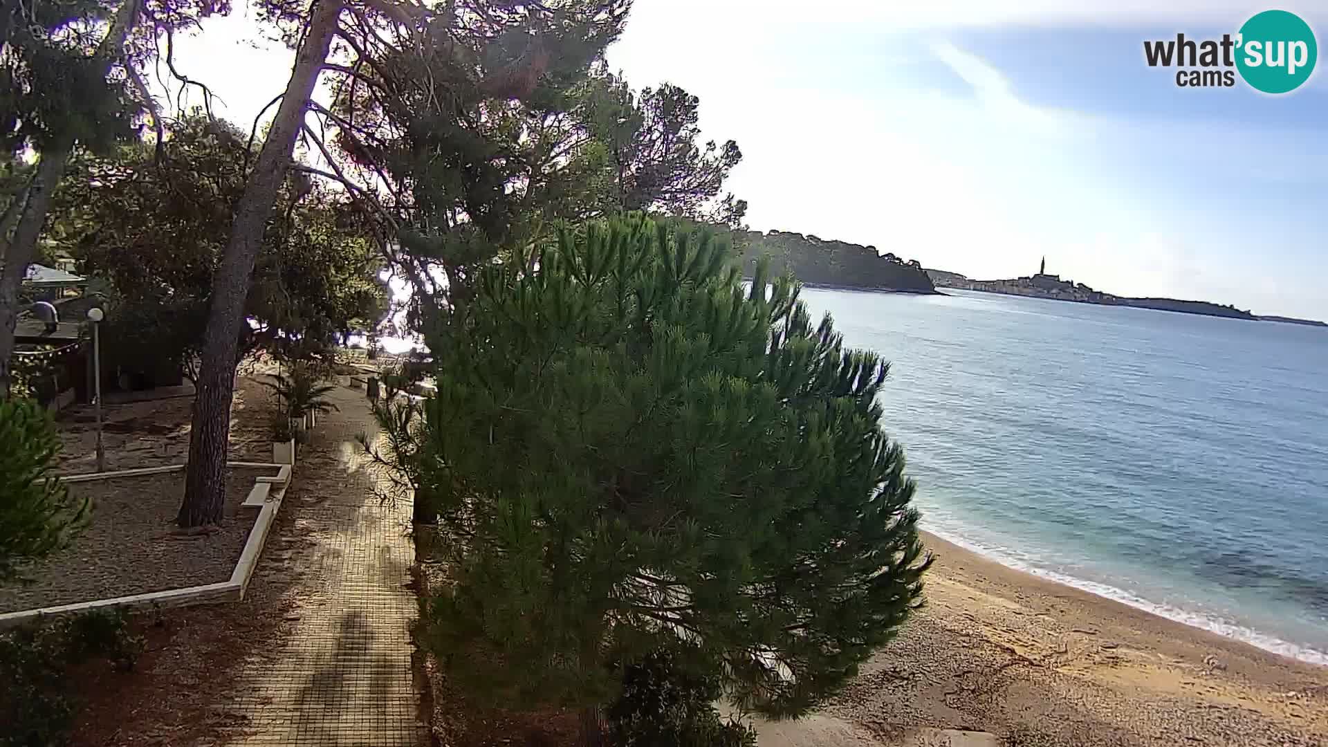Spletna kamera plaža Borik Rovinj