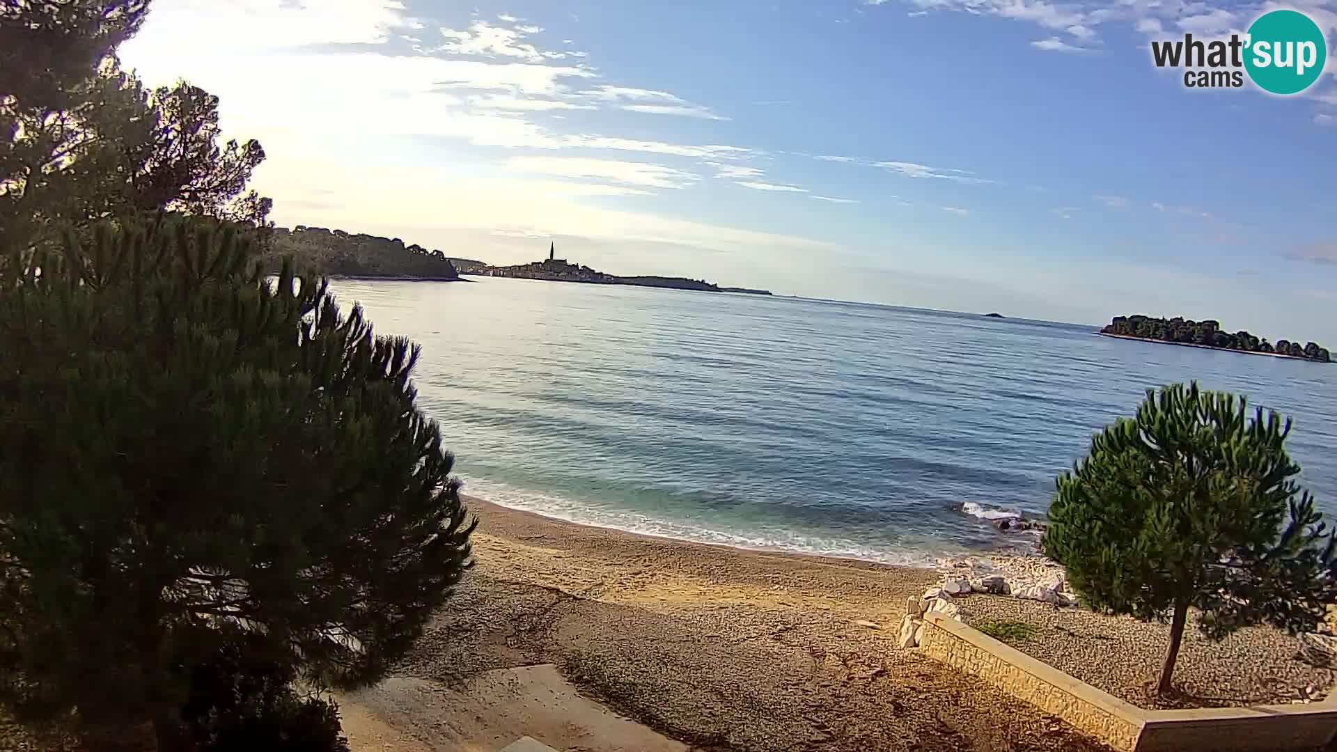 Camera en vivo Borik playa Rovinj – Istria