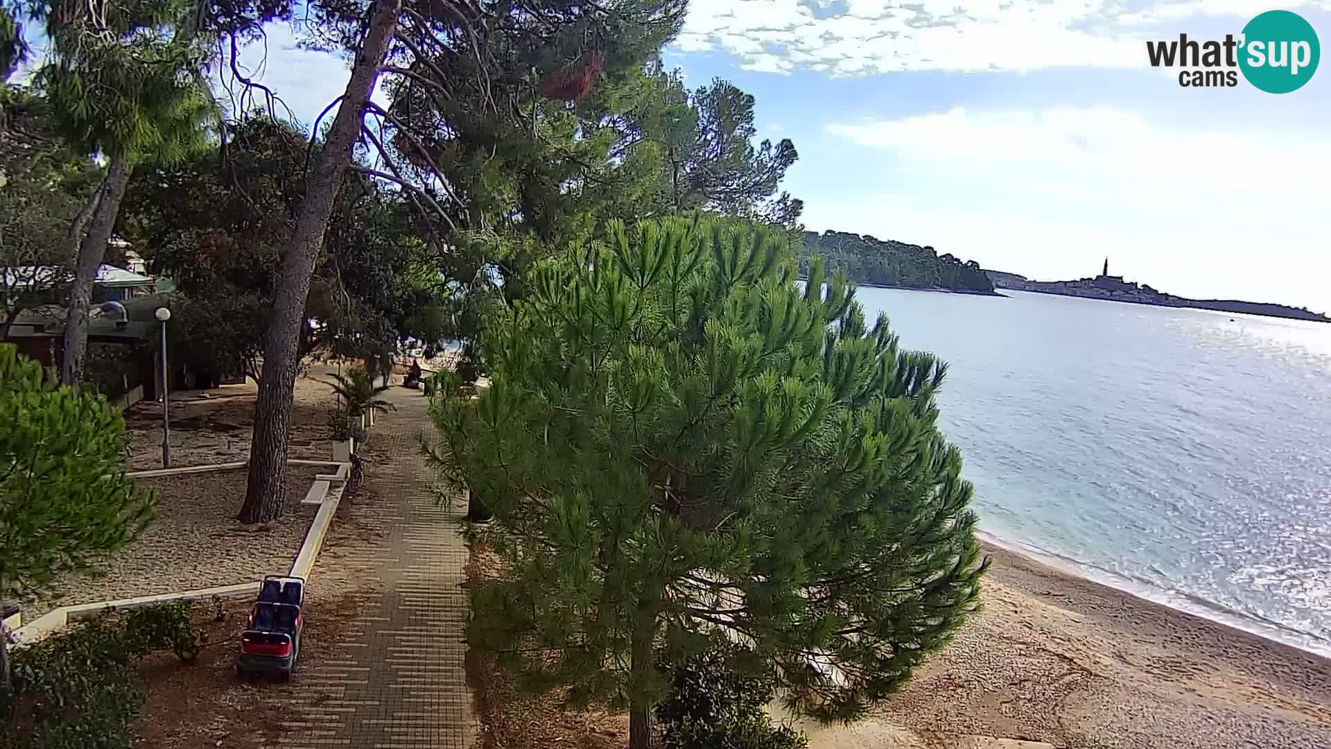Camera en vivo Borik playa Rovinj – Istria
