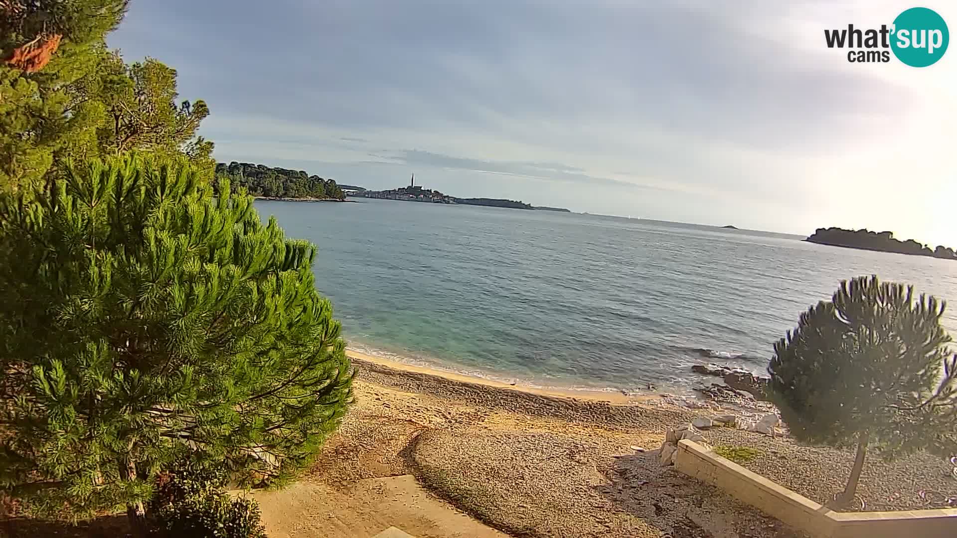 Camera en vivo Borik playa Rovinj – Istria