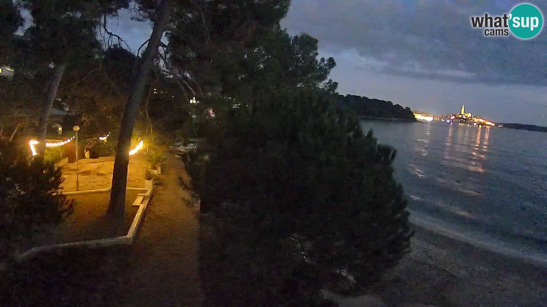Spletna kamera plaža Borik Rovinj
