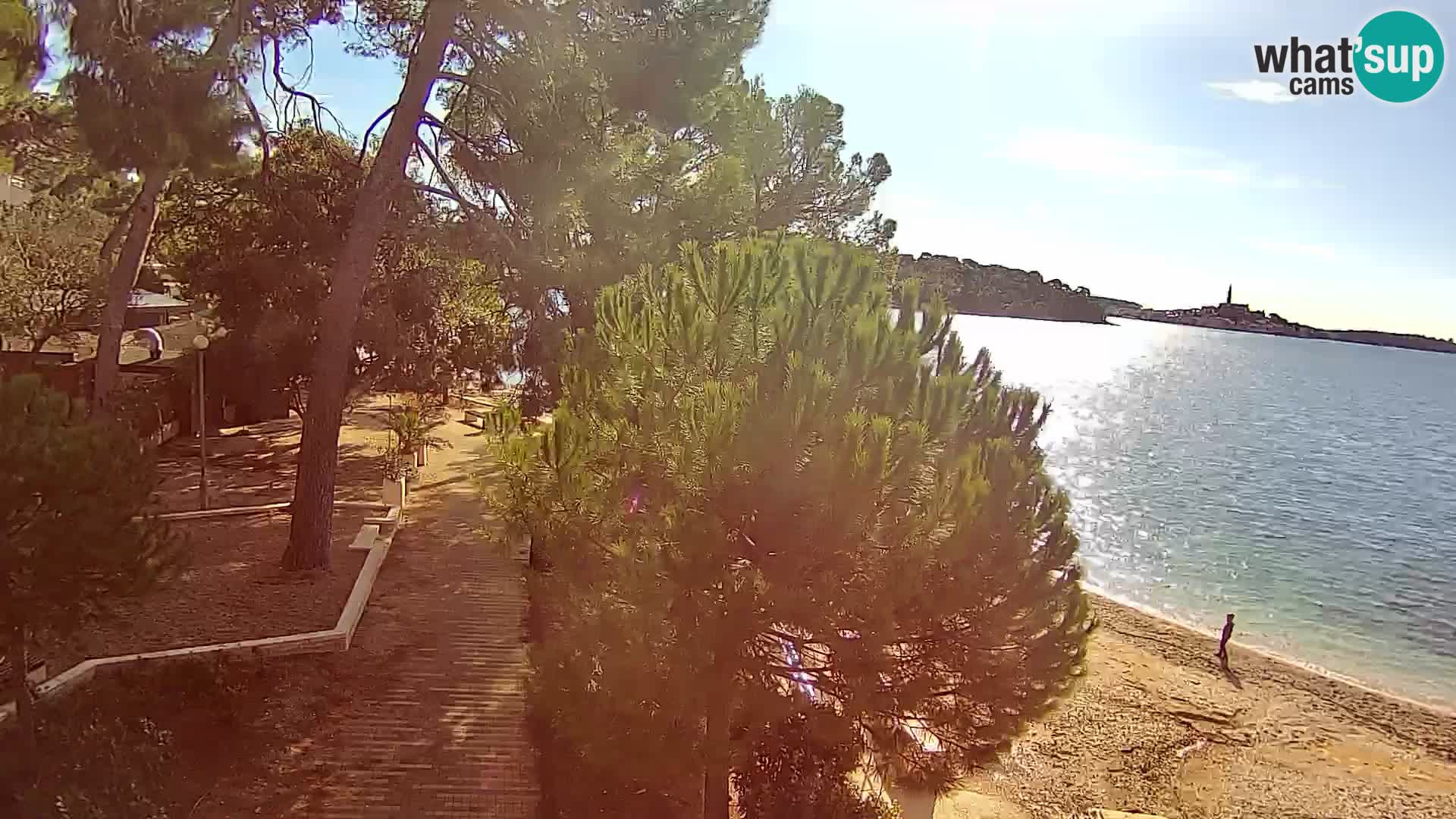 Web kamera Borik plaža Rovinj – Istra