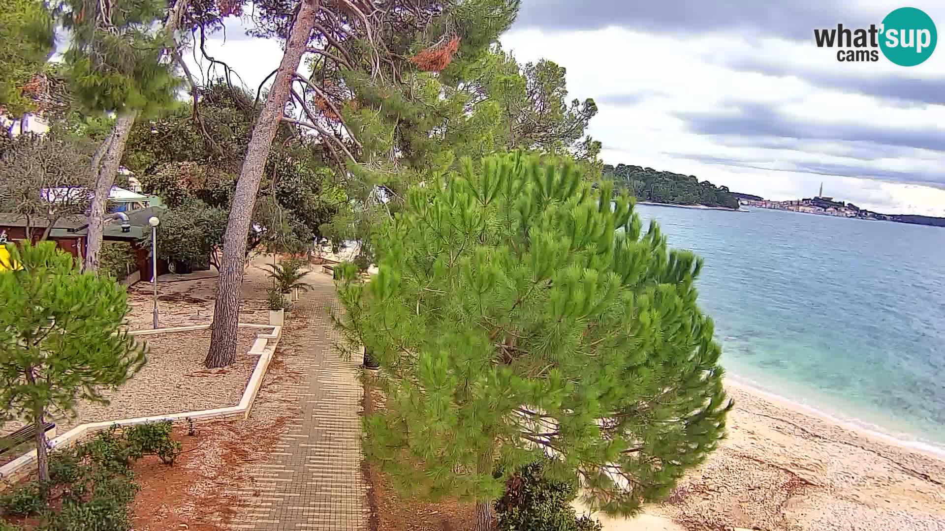 Spletna kamera plaža Borik Rovinj