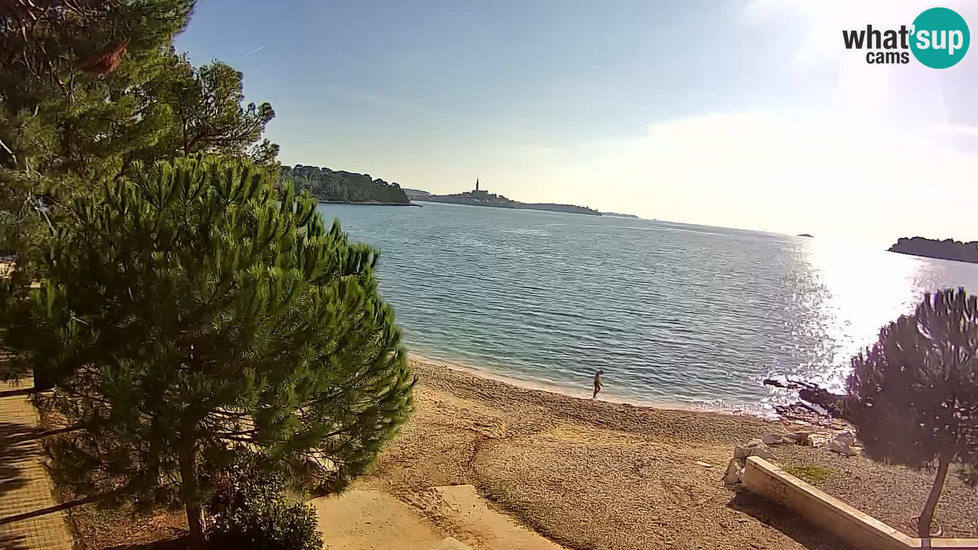 Livecam Borik plage Rovinj – Istrie