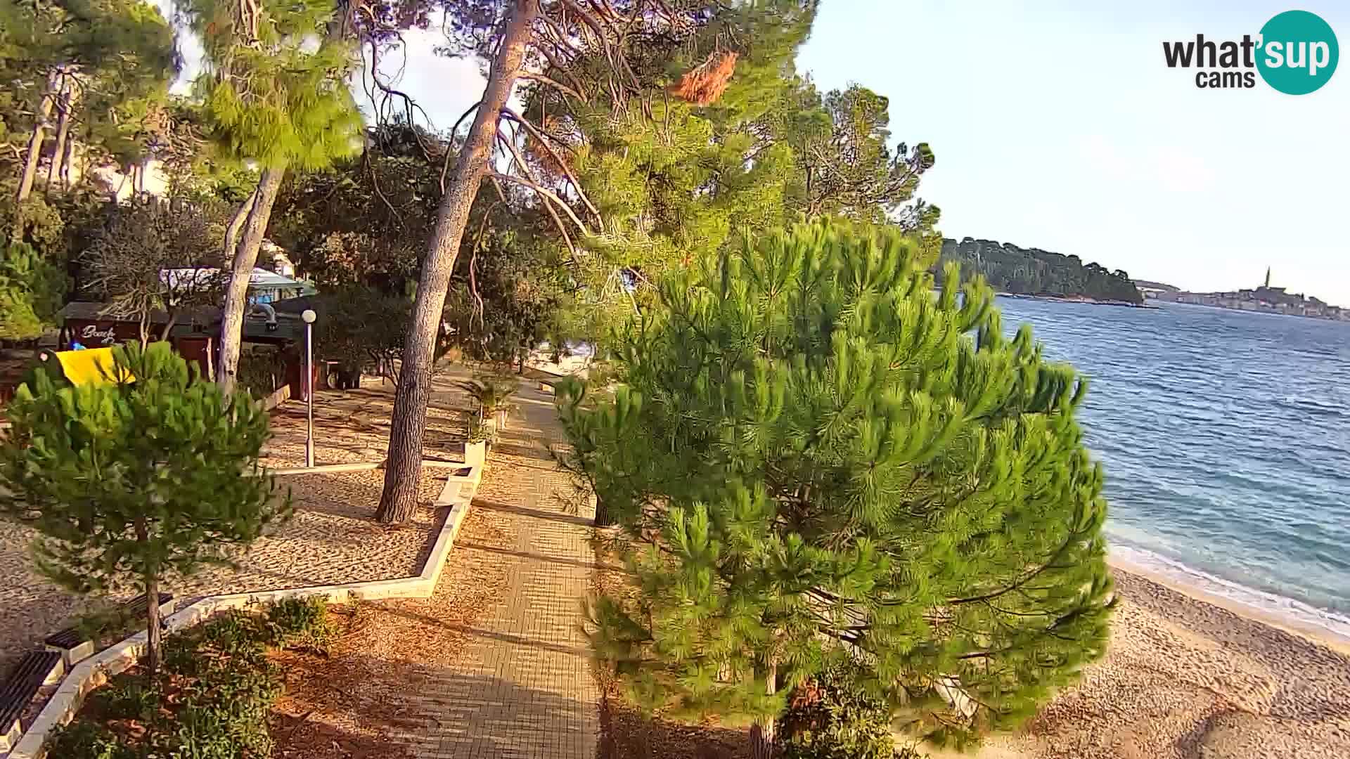 Livecam Borik plage Rovinj – Istrie