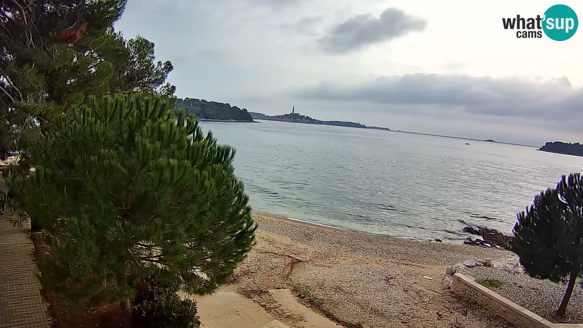 Web kamera Borik plaža Rovinj – Istra
