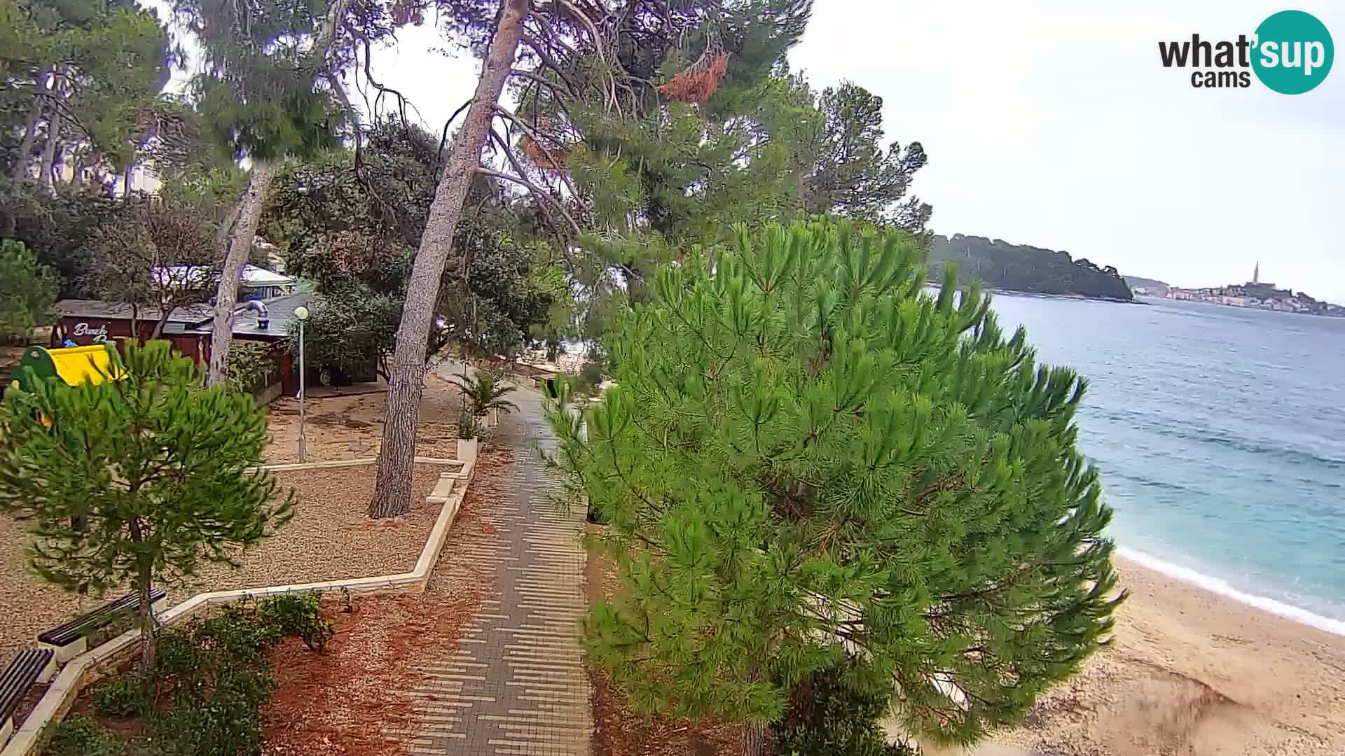 Spletna kamera plaža Borik Rovinj