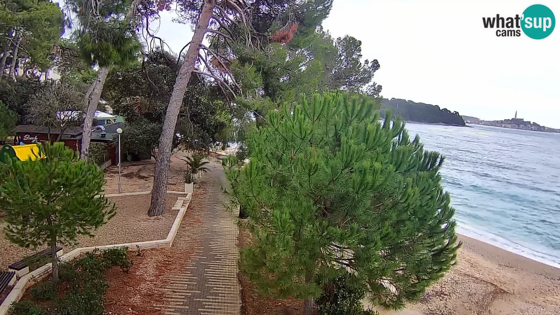 Camera en vivo Borik playa Rovinj – Istria