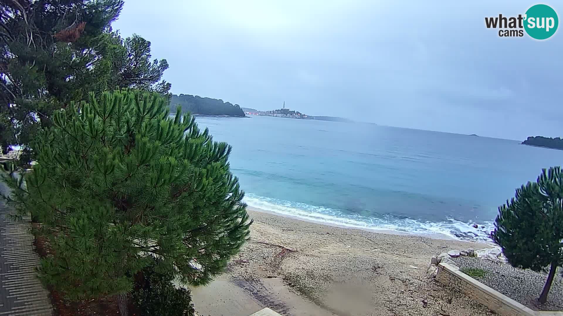 Camera en vivo Borik playa Rovinj – Istria
