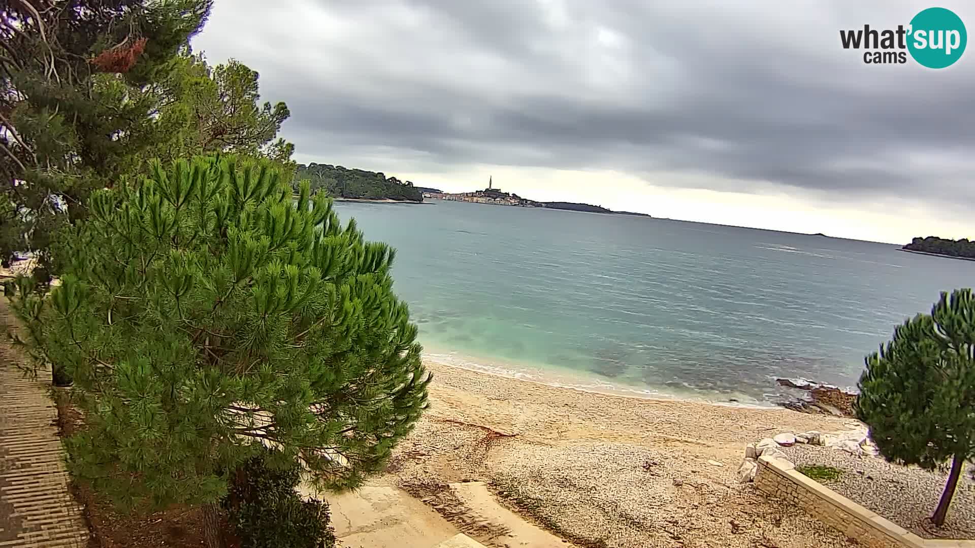 Livecam Borik plage Rovinj – Istrie