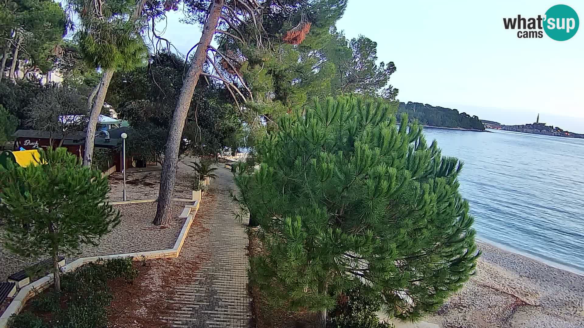 Spletna kamera plaža Borik Rovinj