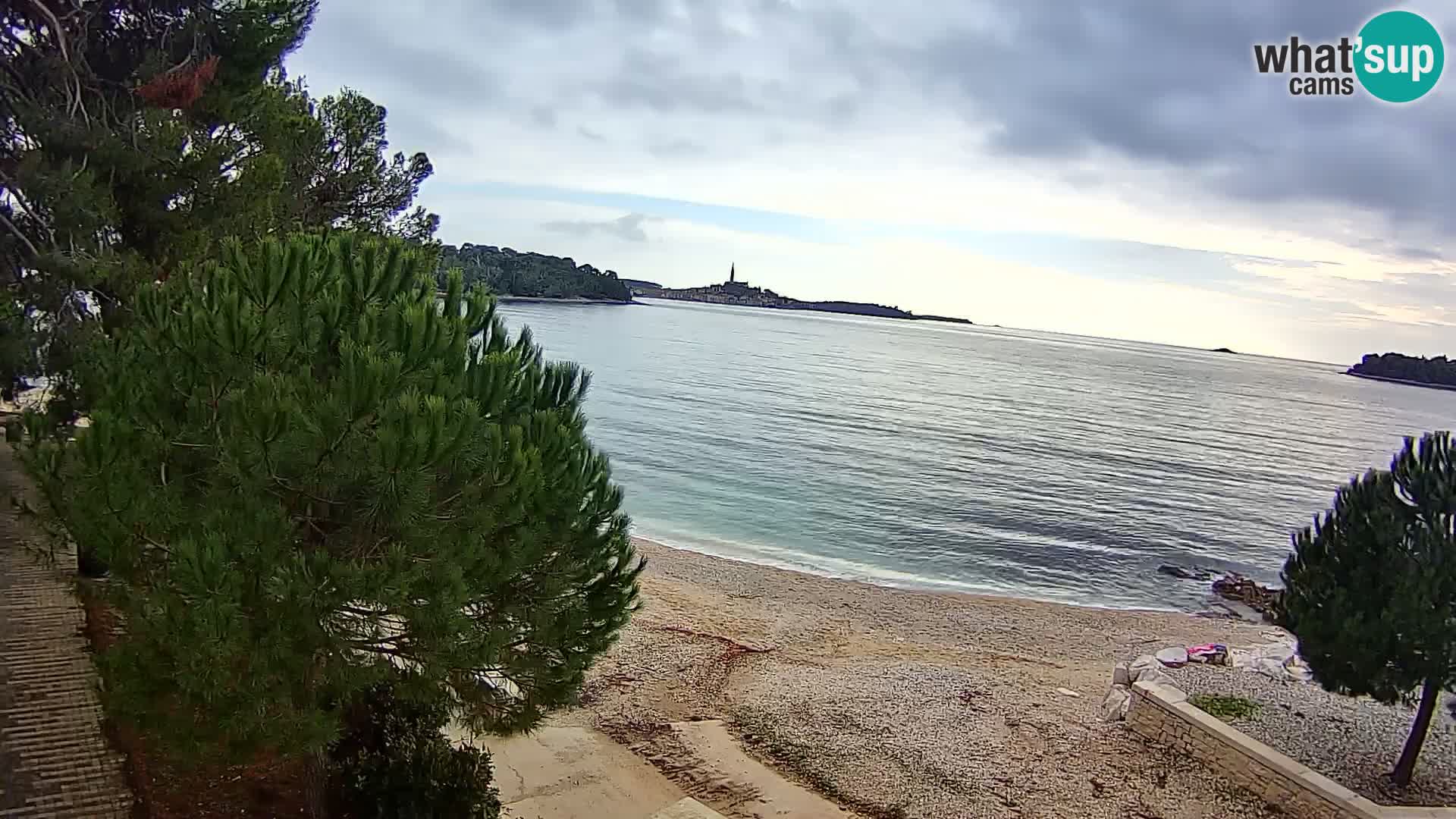 Camera en vivo Borik playa Rovinj – Istria