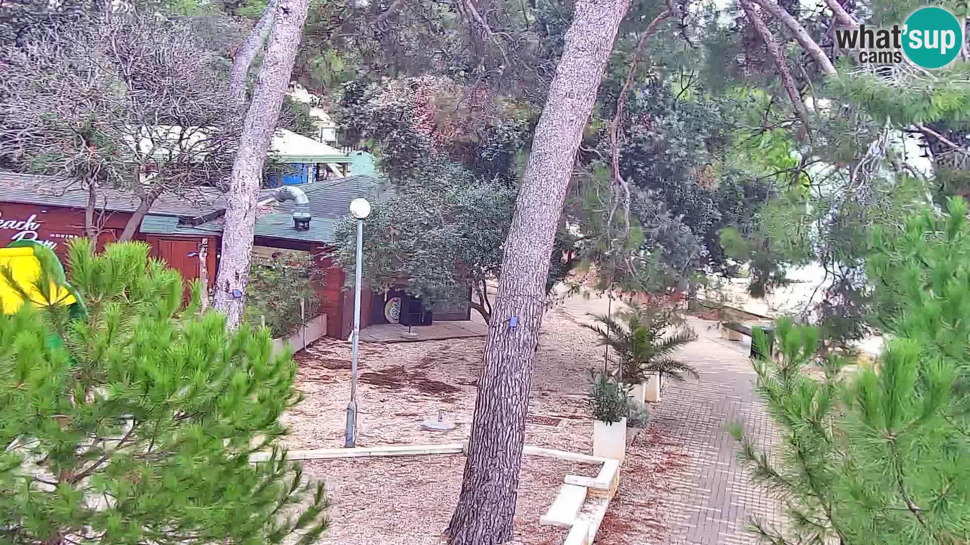 Webcam Spiaggia Borik a Rovigno – Istria