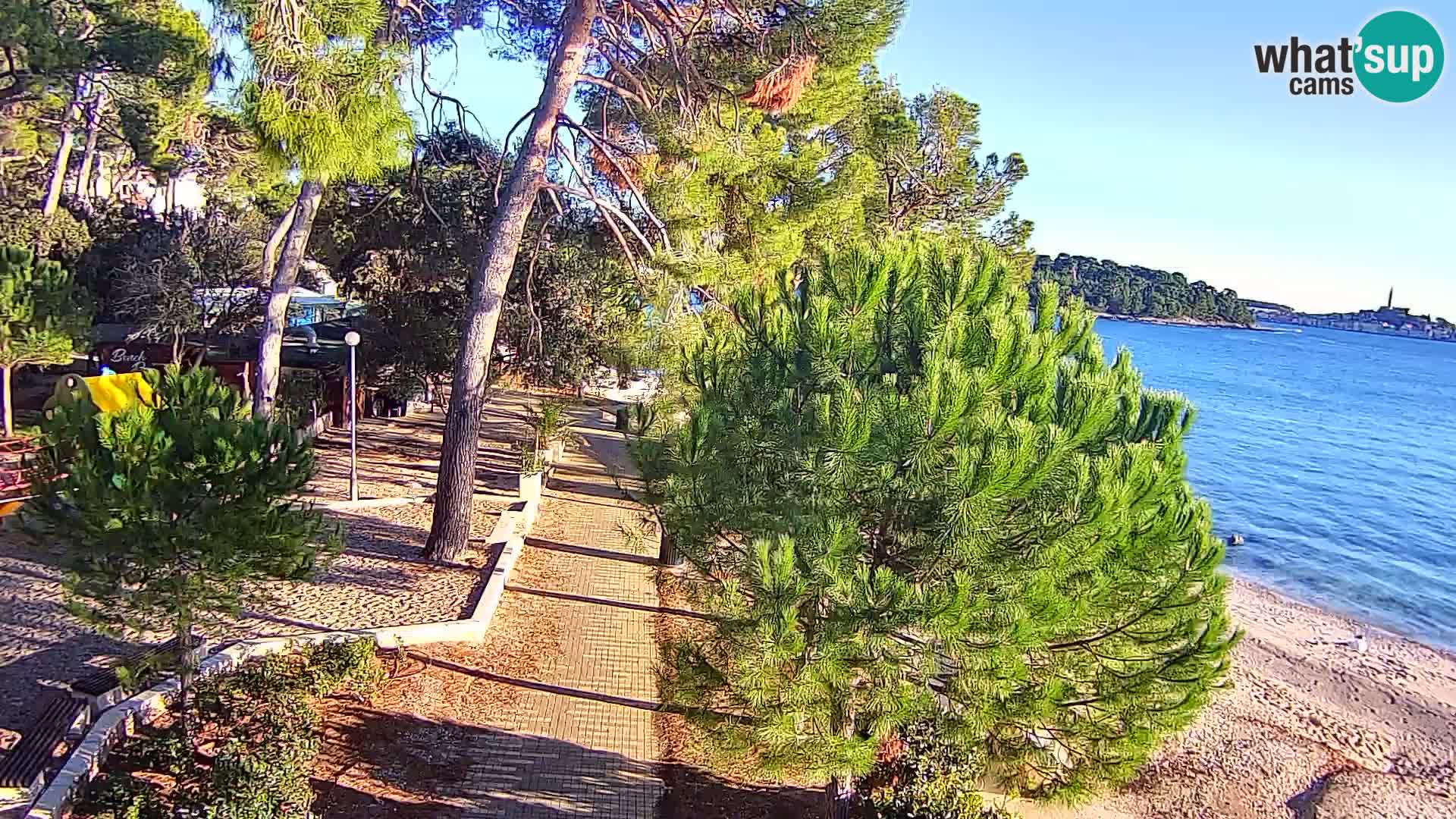 Web kamera Borik plaža Rovinj – Istra