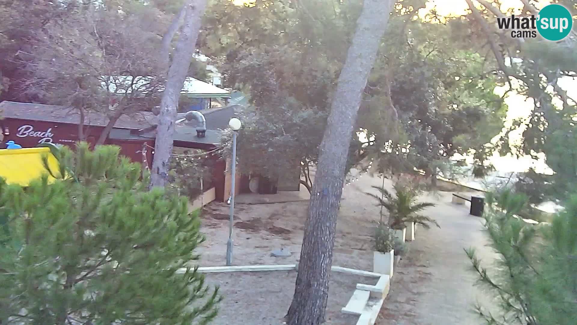 Webcam Spiaggia Borik a Rovigno – Istria