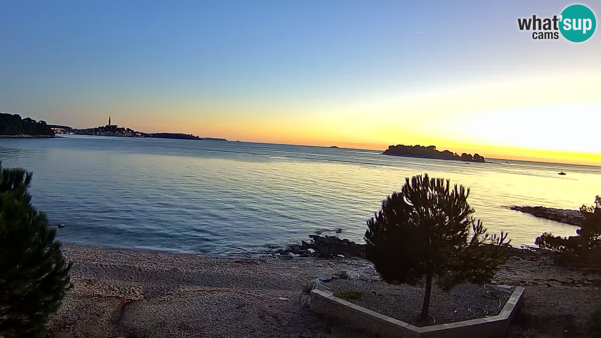 Camera en vivo Borik playa Rovinj – Istria