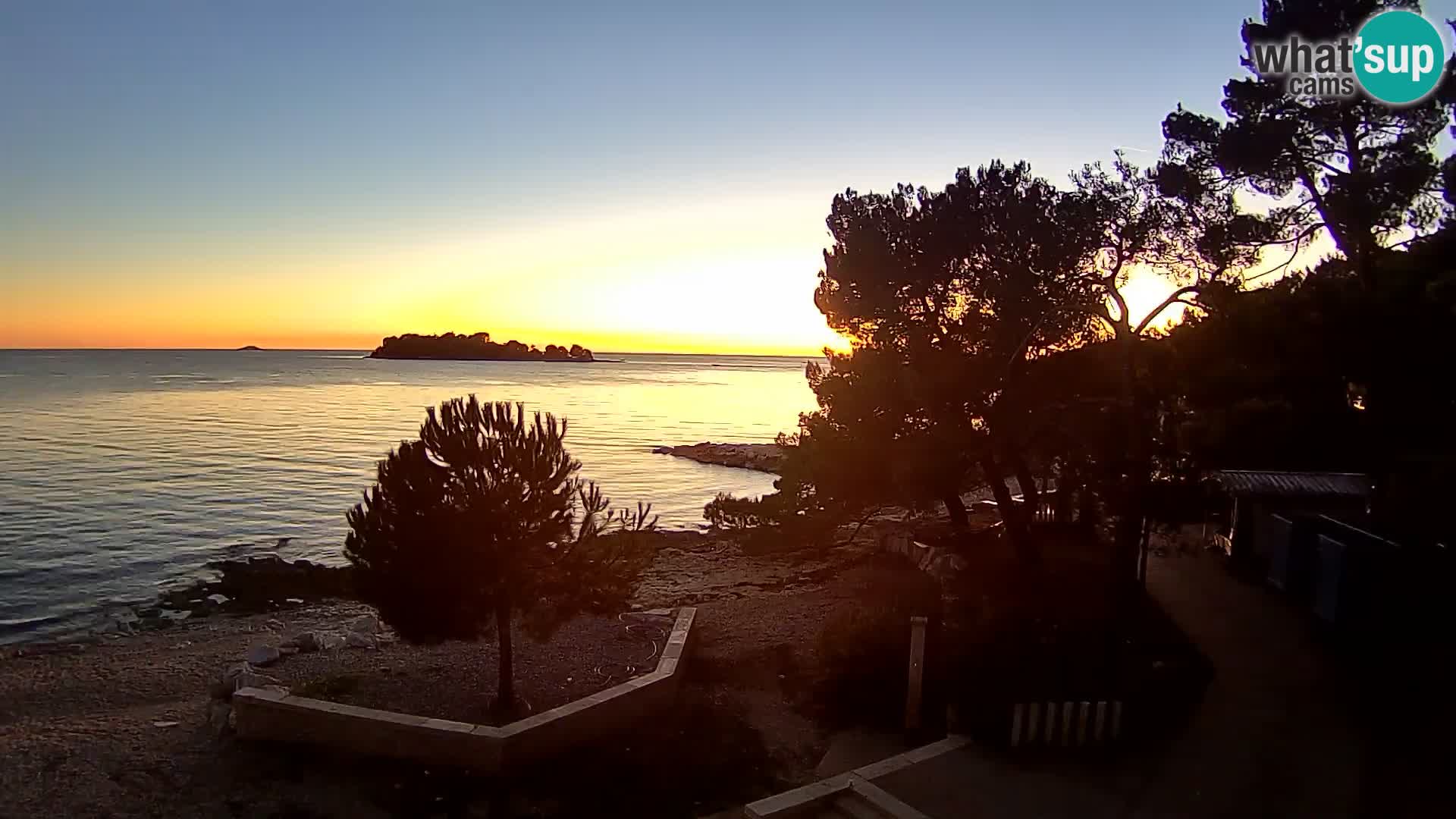 Web kamera Borik plaža Rovinj – Istra