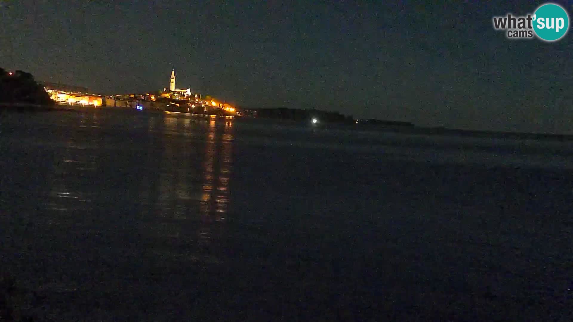 Webcam Spiaggia Borik a Rovigno – Istria