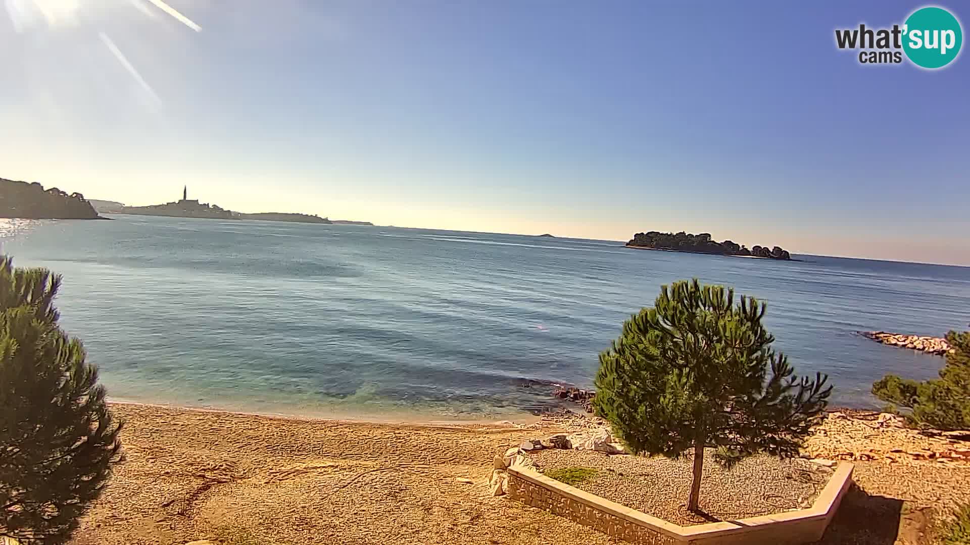 Livecam Borik plage Rovinj – Istrie