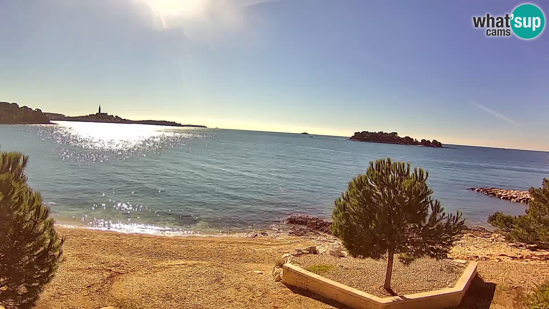 Livecam Borik plage Rovinj – Istrie