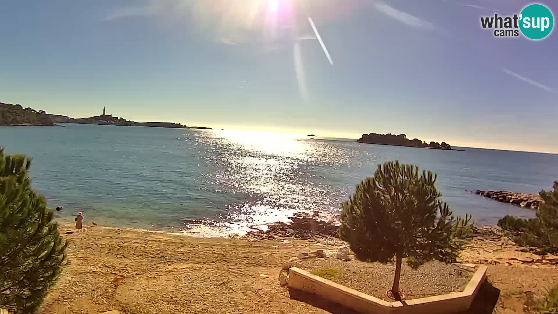 Livecam Borik plage Rovinj – Istrie