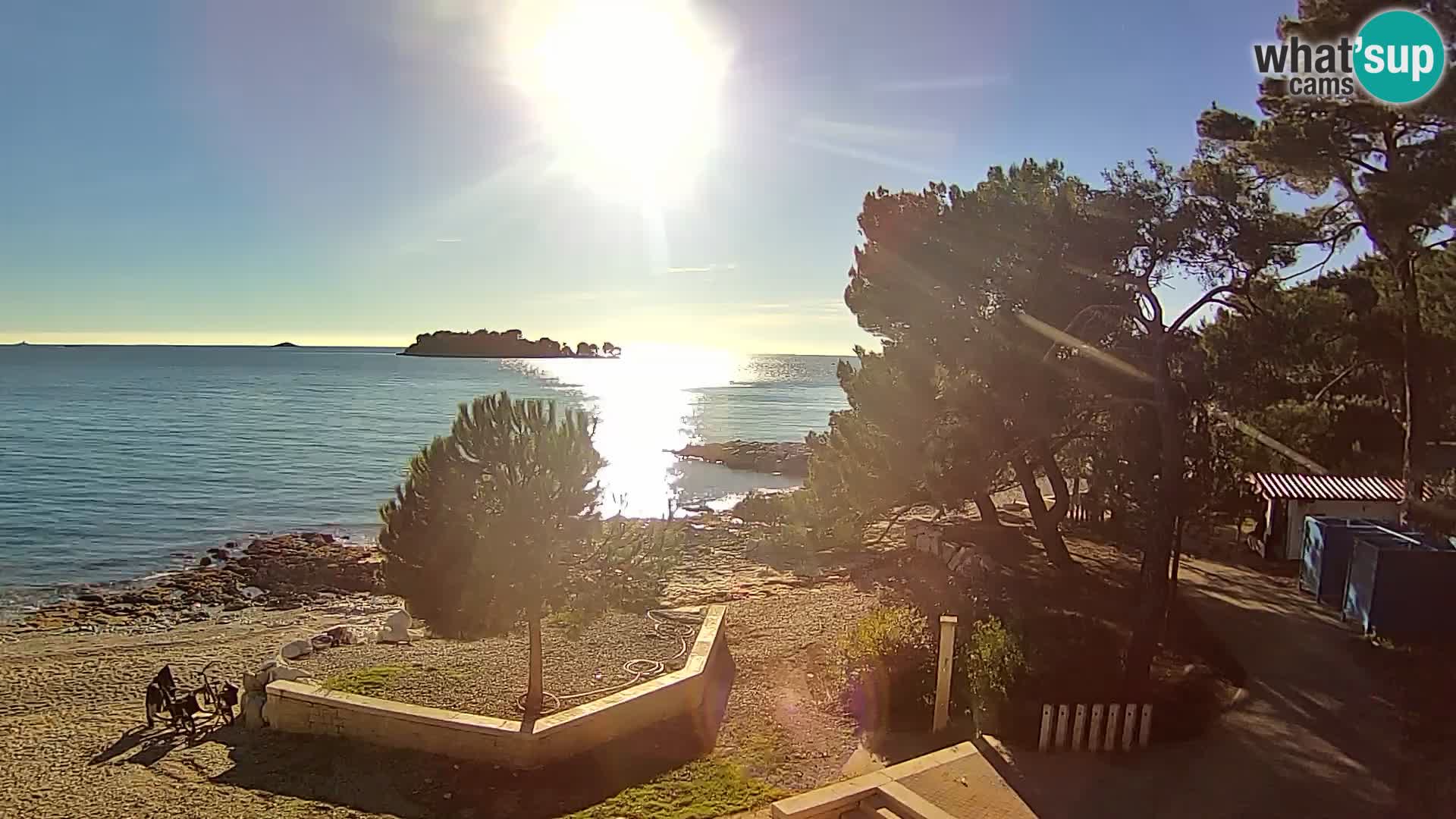 Livecam Borik plage Rovinj – Istrie