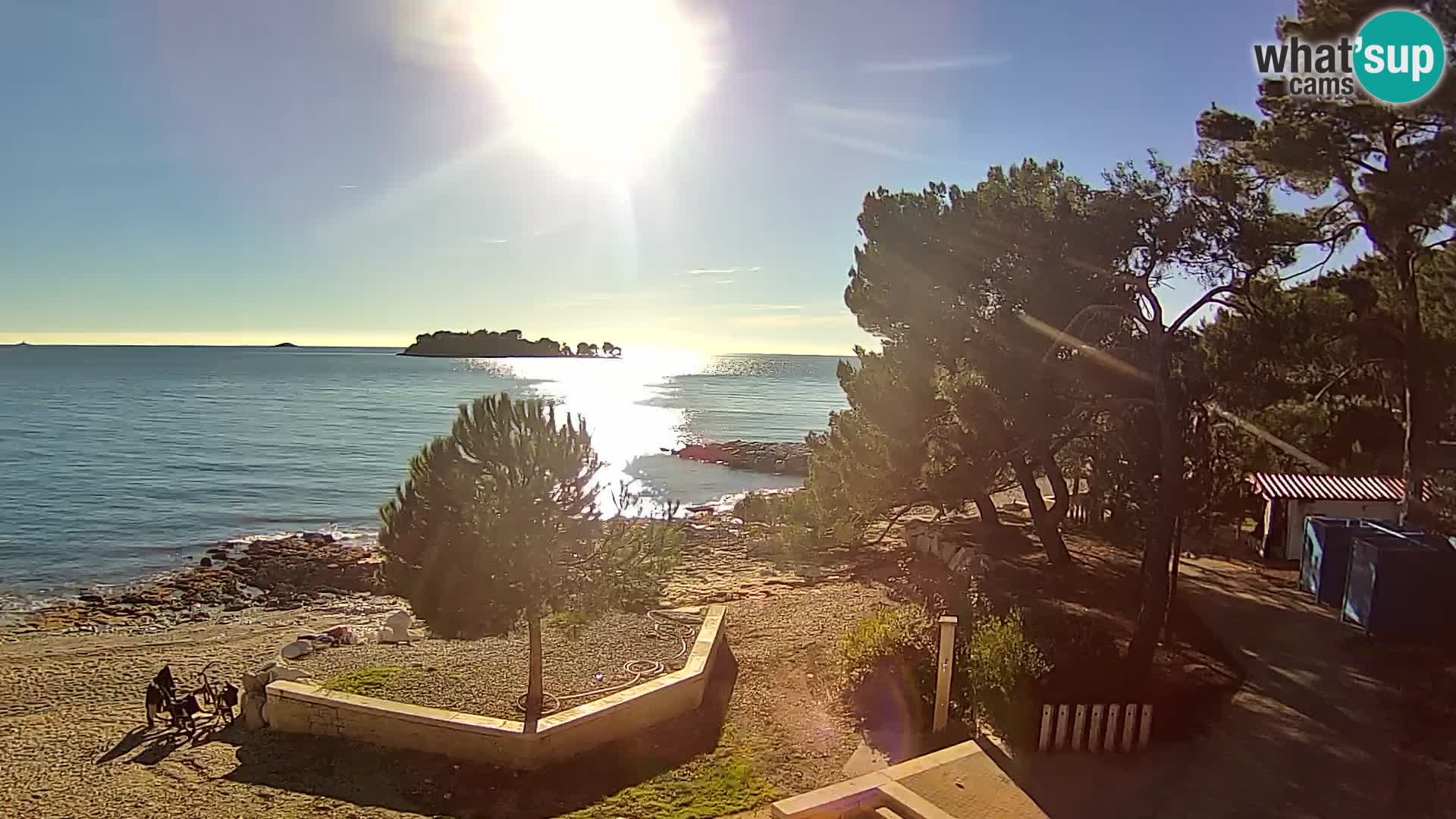 Livecam Borik plage Rovinj – Istrie