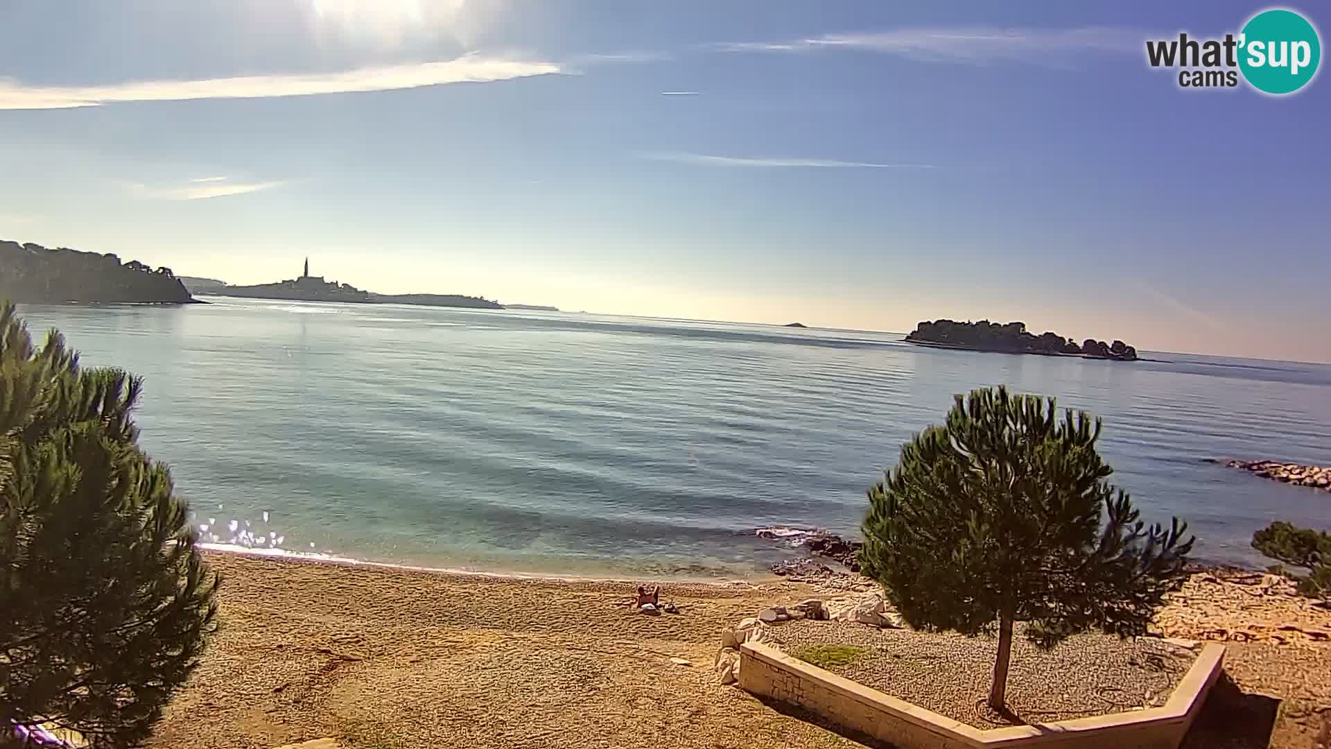 Camera en vivo Borik playa Rovinj – Istria