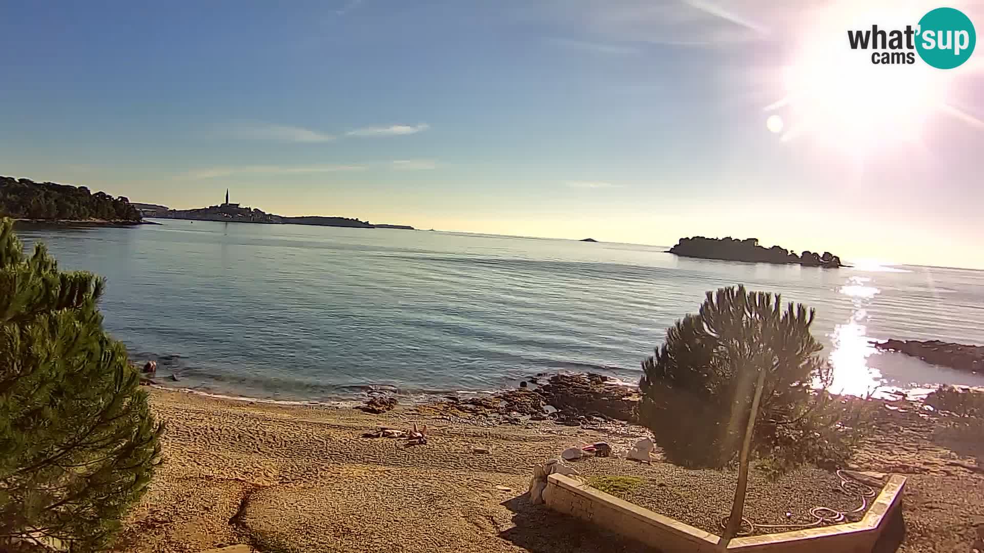 Web kamera Borik plaža Rovinj – Istra