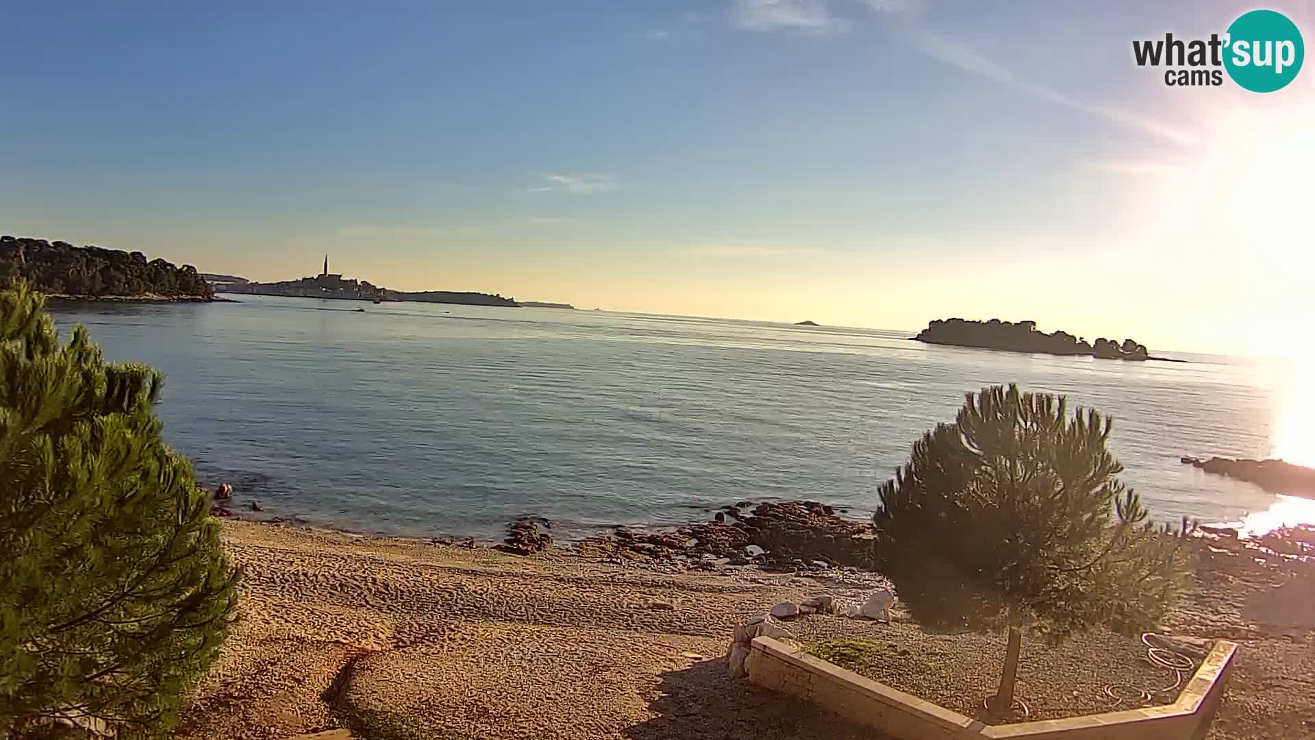 Web kamera Borik plaža Rovinj – Istra