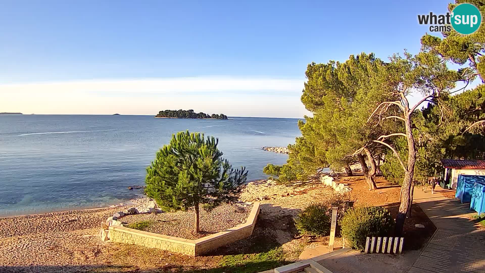 Livecam Borik plage Rovinj – Istrie