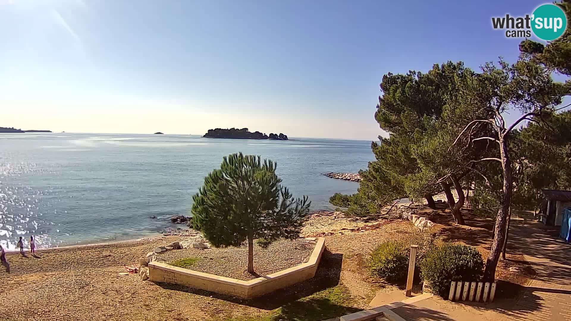 Livecam Borik plage Rovinj – Istrie